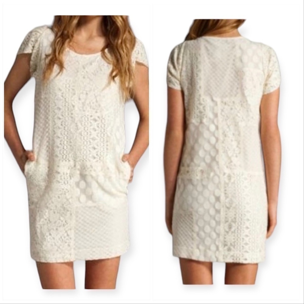 See By Chloe‎ Ivory Lace Mini Dress Size 6